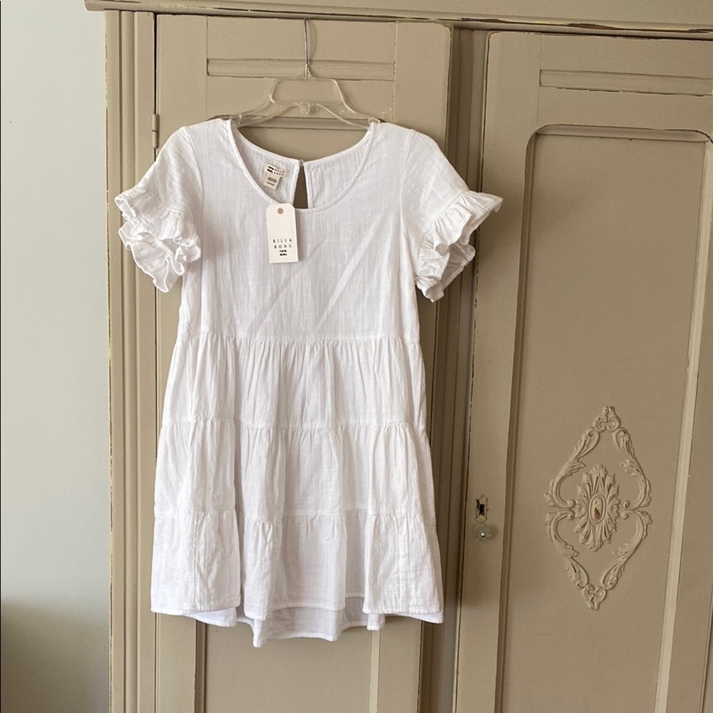 Billabong White Pixie Dress, Size XS